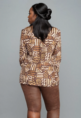 The Bombshell Silk Blazer