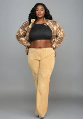 Mustard Suede Pants*