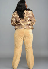 Mustard Suede Pants*