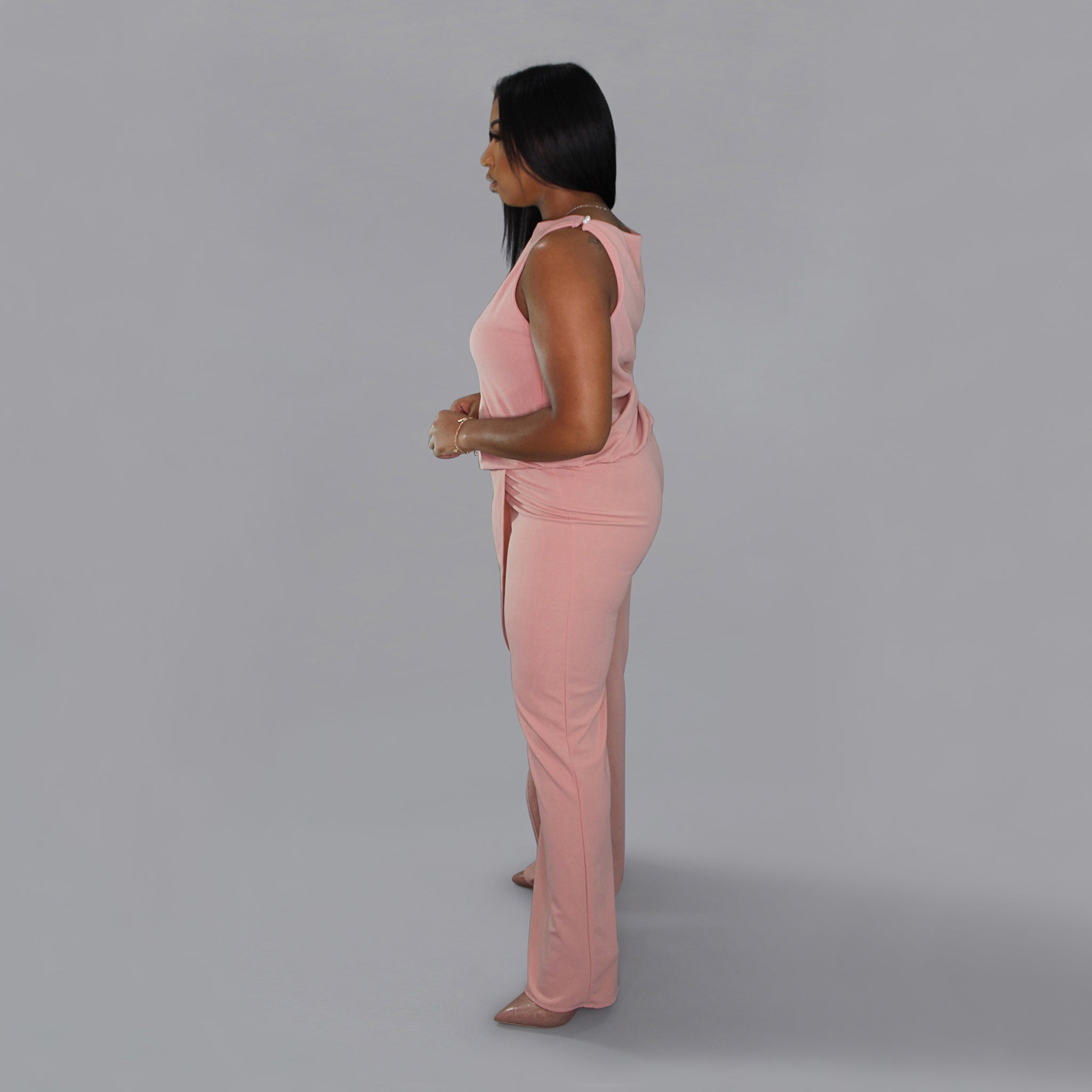 The Pastel Pink Jumpsuit