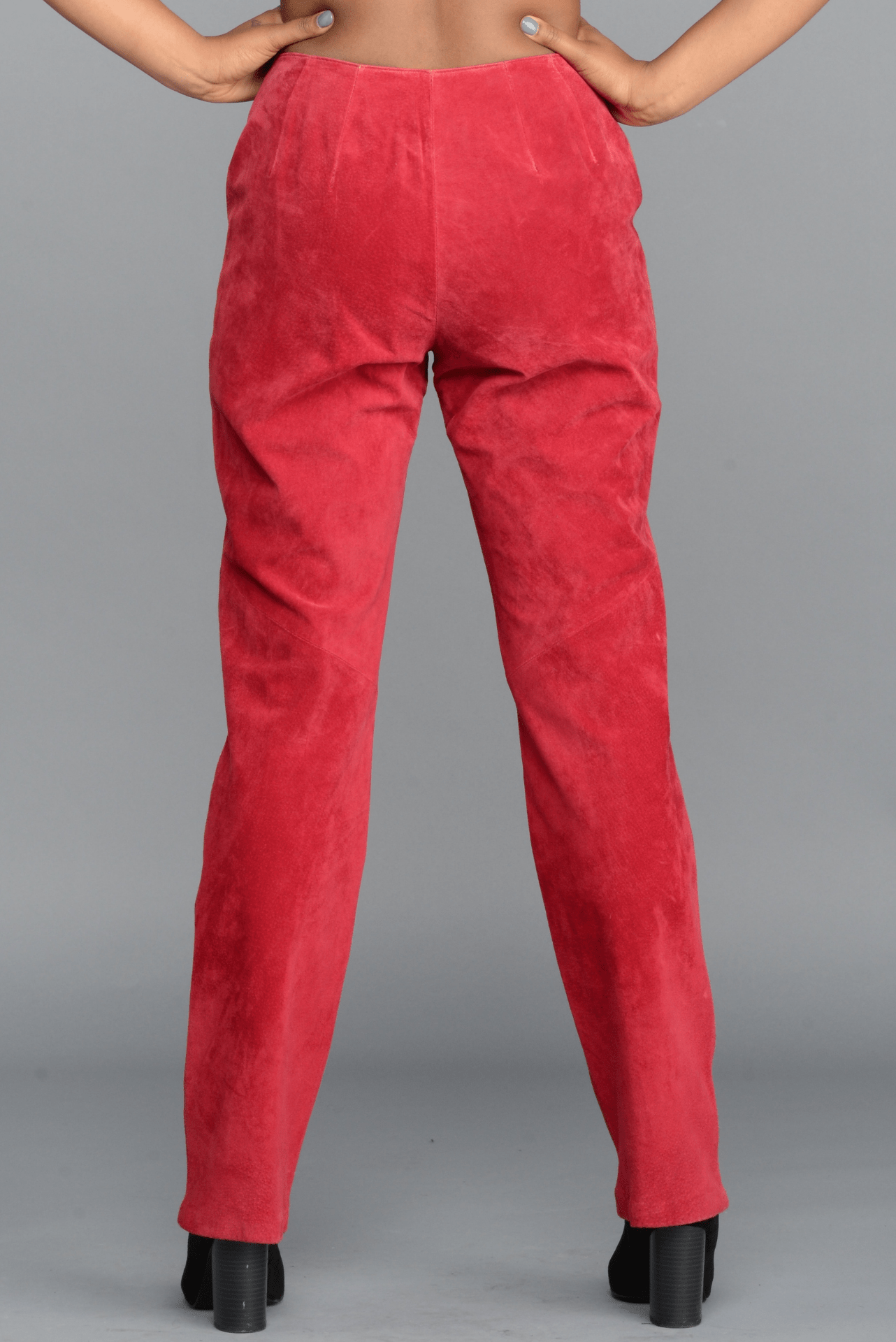 The Red Velvet Pants