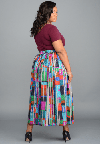 The Colorful Circle Skirt